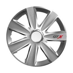 Poklice na kola Subaru 14" GTX carbon silver