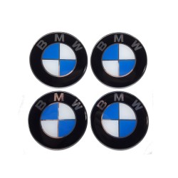Znaky na poklice BMW, alu kola 5,5 cm